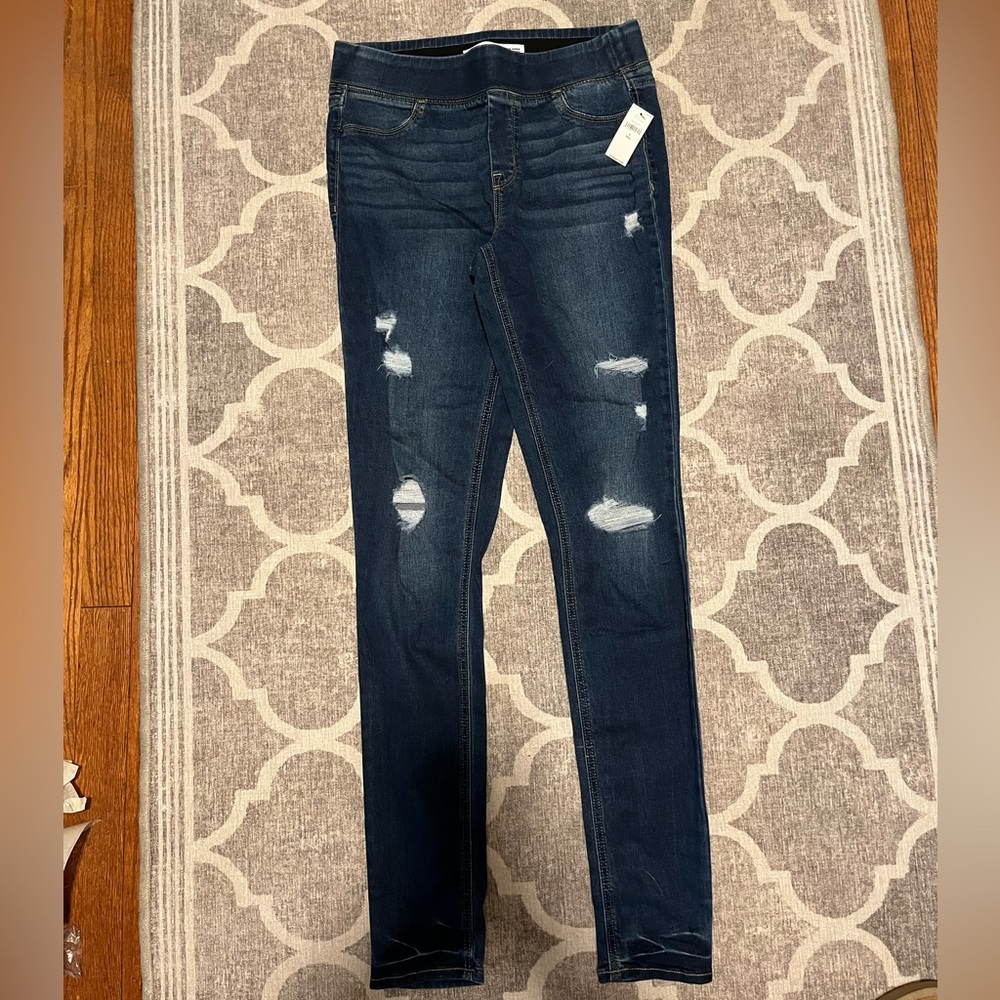 Old Navy Rockstar Super Skinny Jeggings mid-rise